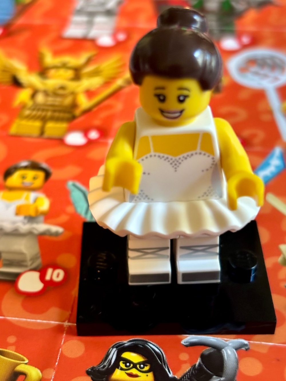 LEGO SERIES 15 "Ballerina" col237 with stand, pamphlet & accessories.